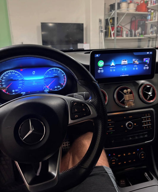 Androidskärm med Trådlös Apple CarPlay & Android Auto för Mercedes-Benz