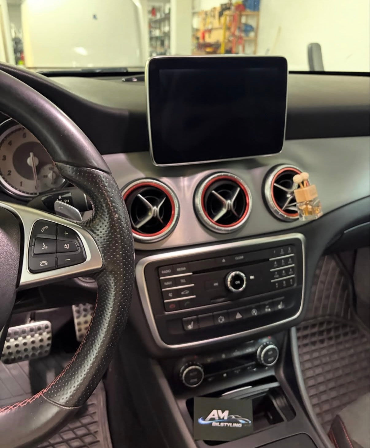 Androidskärm med Trådlös Apple CarPlay & Android Auto för Mercedes-Benz