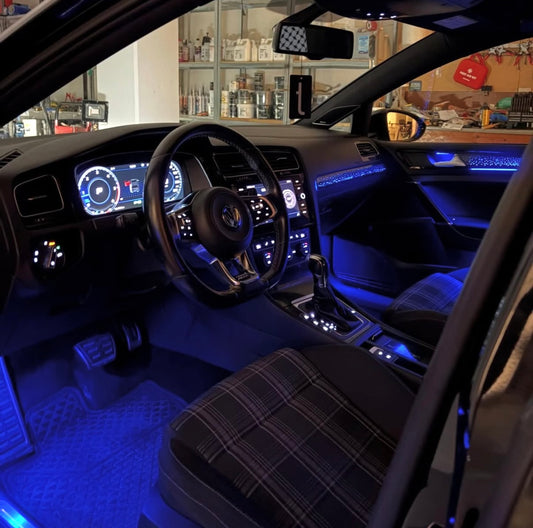 Ambientbelysning för Volkswagen Golf 7