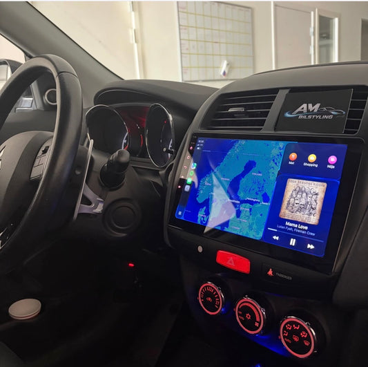 Androidskärm med Apple CarPlay & Android Auto för Mitsubishi ASX