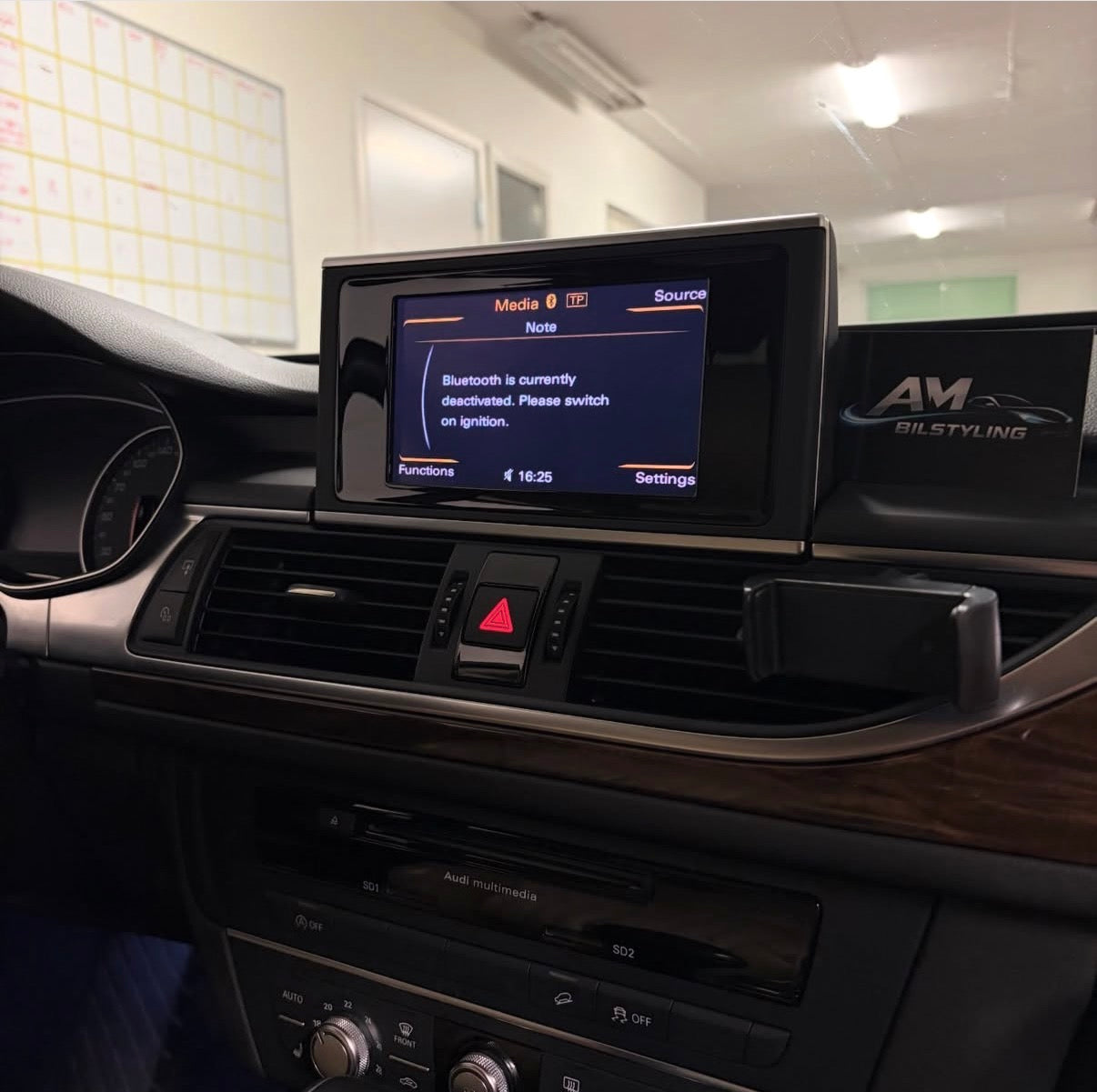 Androidskärm med Trådlös Apple CarPlay & Android Auto för Audi