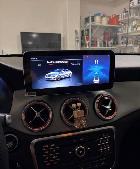 Androidskärm med Trådlös Apple CarPlay & Android Auto för Mercedes-Benz
