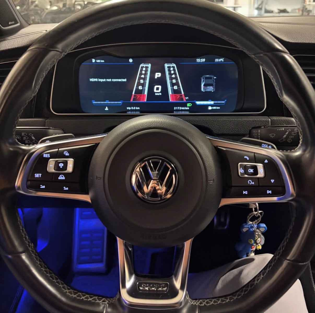 Digital Cockpit för Volkswagen