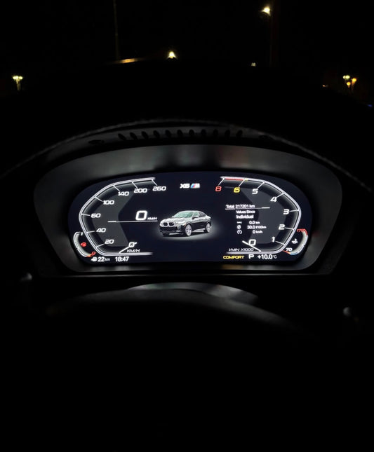 Digital Cockpit för BMW