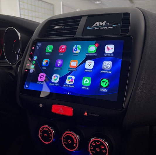 Androidskärm med Apple CarPlay & Android Auto för Mitsubishi ASX