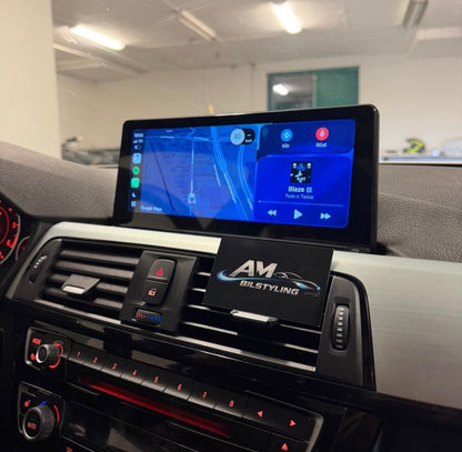 Androidskärm med Trådlös Apple CarPlay & Android Auto för BMW