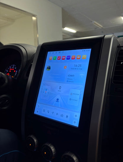 Androidskärm med Apple CarPlay & Android Auto för Nissan X-Trail