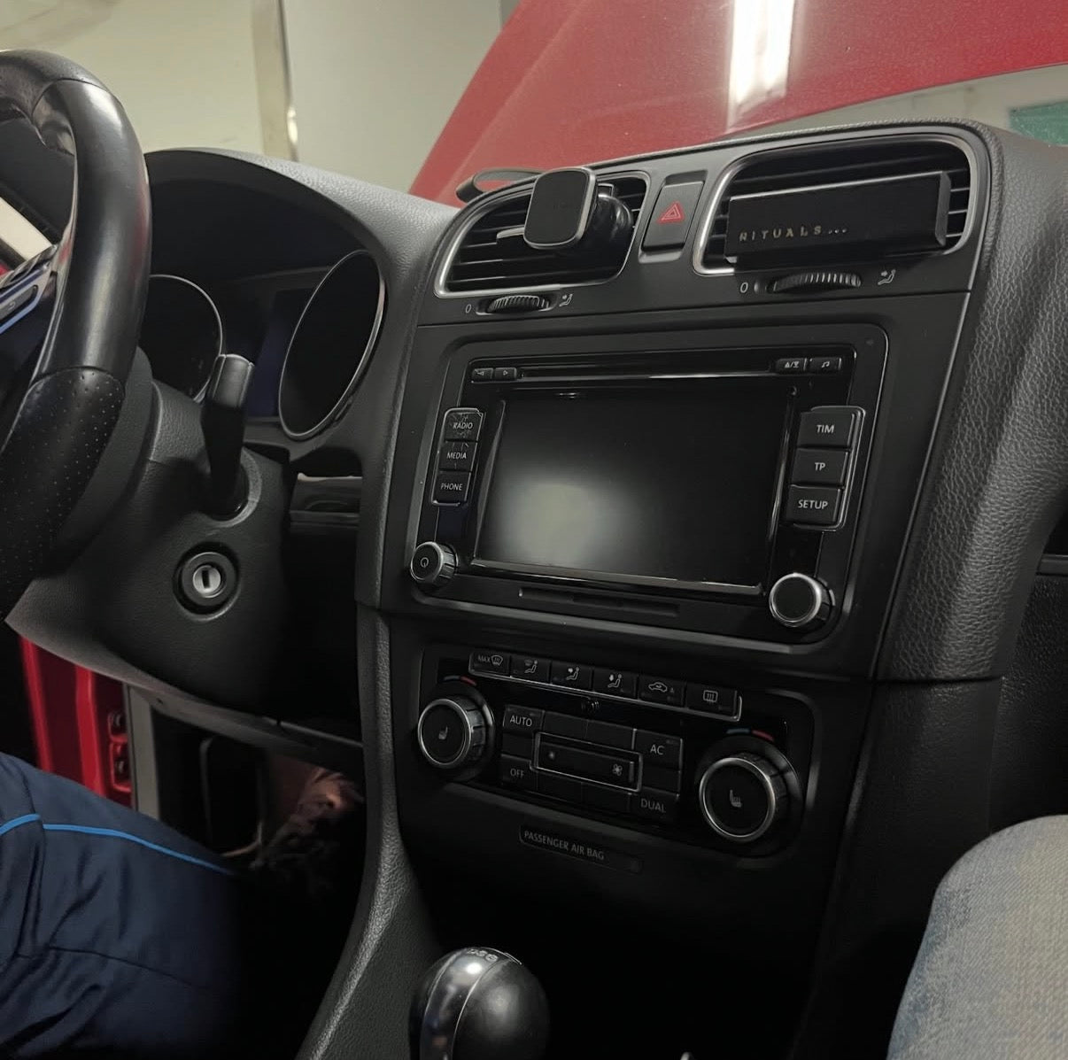 Androidskärm med Trådlös Apple CarPlay & Android Auto för Volkswagen