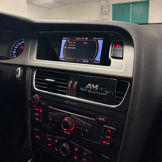 Androidskärm med Trådlös Apple CarPlay & Android Auto för Audi A4 B8