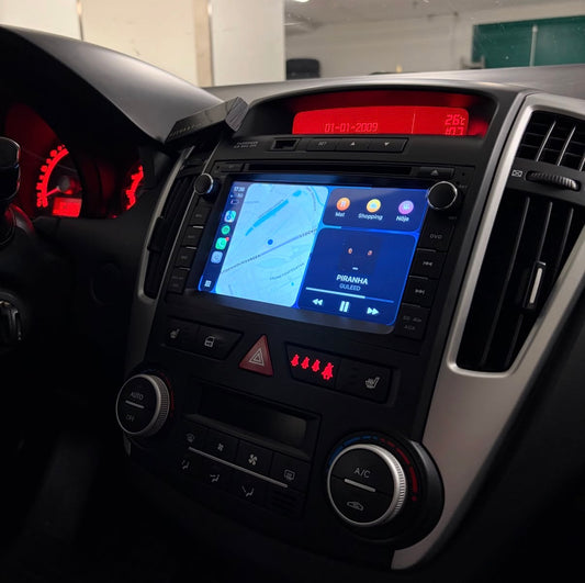 Androidskärm med Apple CarPlay & Android Auto för Kia Ceed