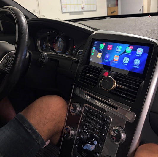 8.8” Androidskärm med Trådlös Apple CarPlay & Android Auto för Volvo