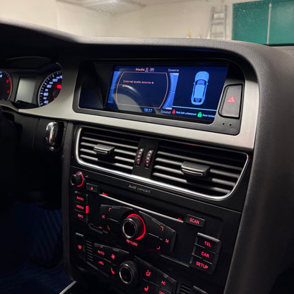 Androidskärm med Trådlös Apple CarPlay & Android Auto för Audi A4 B8